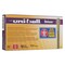 Uni-Ball Deluxe Stick Roller Ball Pen, Micro 0.5mm, Red Ink, Metallic Gray Barrel, Dozen